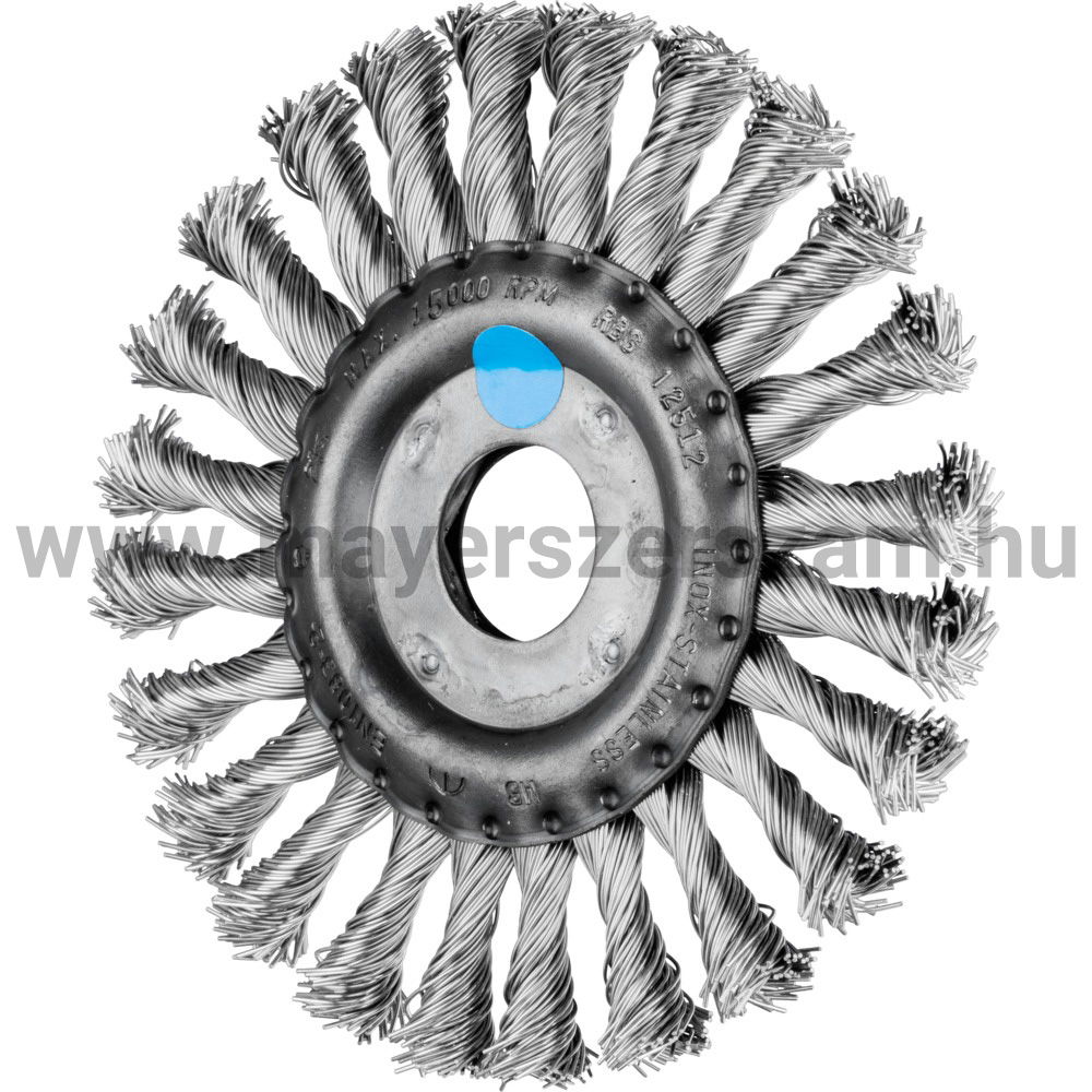 FONOTT KÖRKEFE RBG 12512/22,2 INOX 0,50 termék fő termékképe