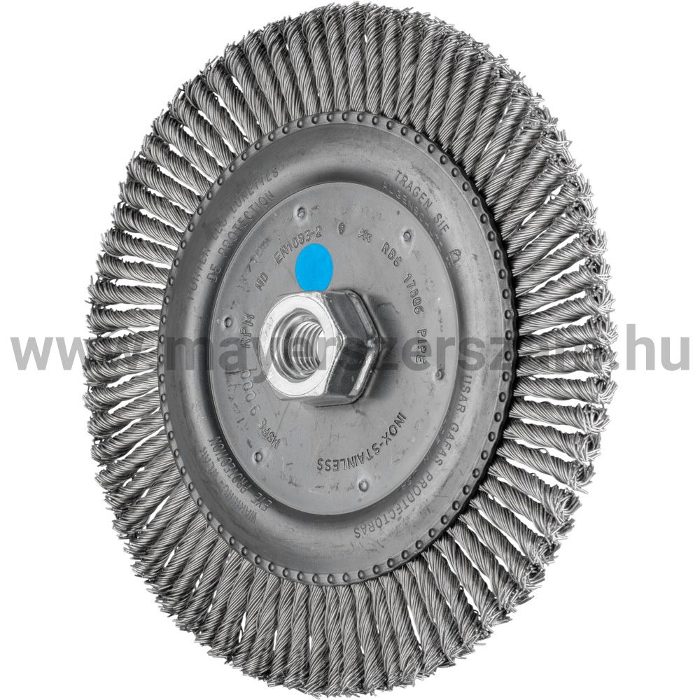 FONOTT KÖRKEFE RBG 17806/M14 PIPE INOX 0,50 76Z termék fő termékképe