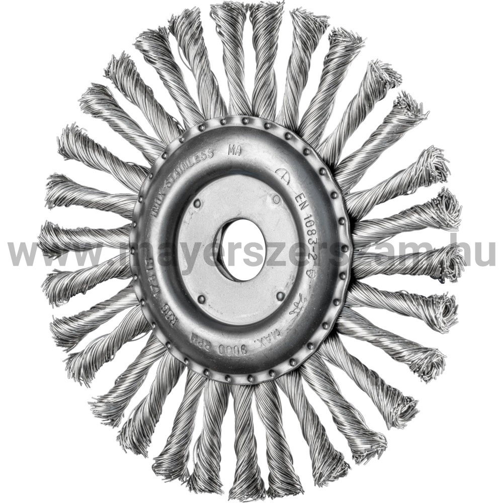 FONOTT KÖRKEFE RBG 17813/22,2 CT INOX 0,50 termék fő termékképe