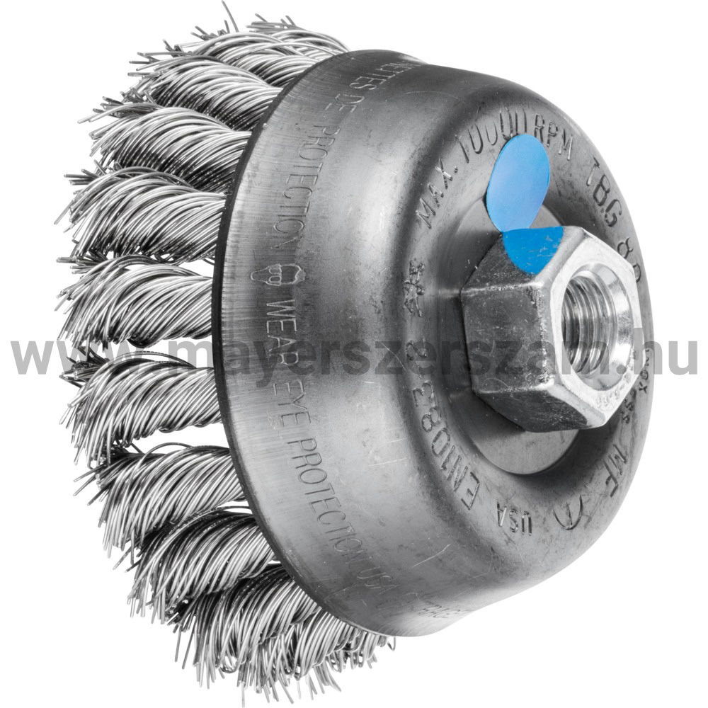 FONOTT FAZÉKKEFE TBG 80/M14 INOX 0,50 termék fő termékképe