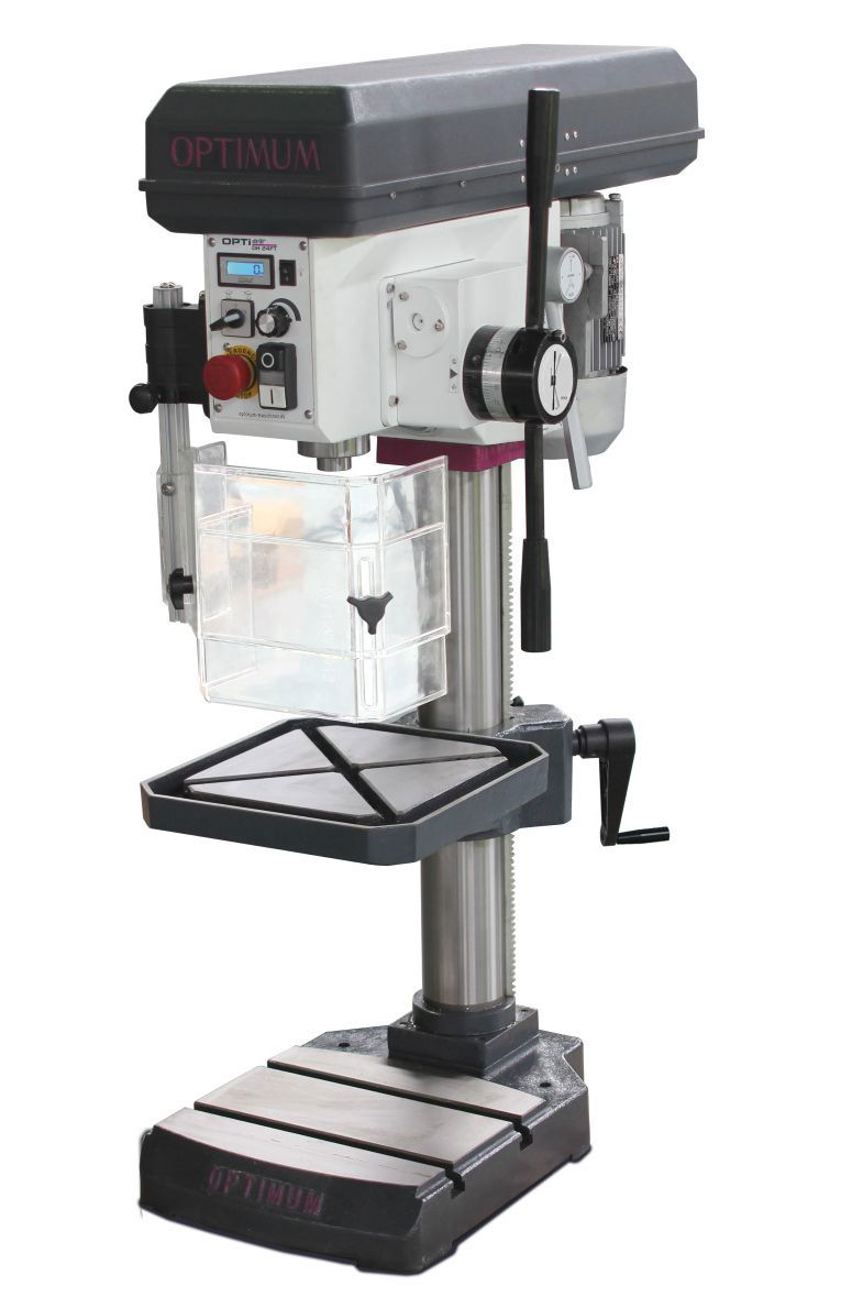 Fúrógép OPTIMUM B24 FT automatikus előtolással (átm.20mm, 850W/400V) termék fő termékképe