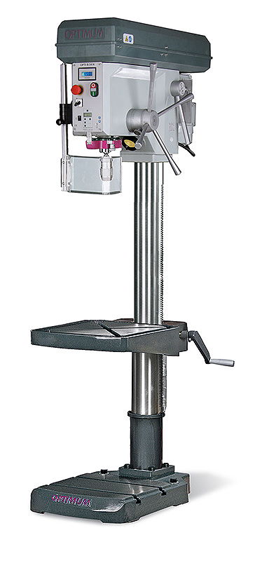 OPTIMUM Fúrógép B34 H Vario (átm.34mm, 2,2kW/230V, 40-6650 f/p) termék fő termékképe