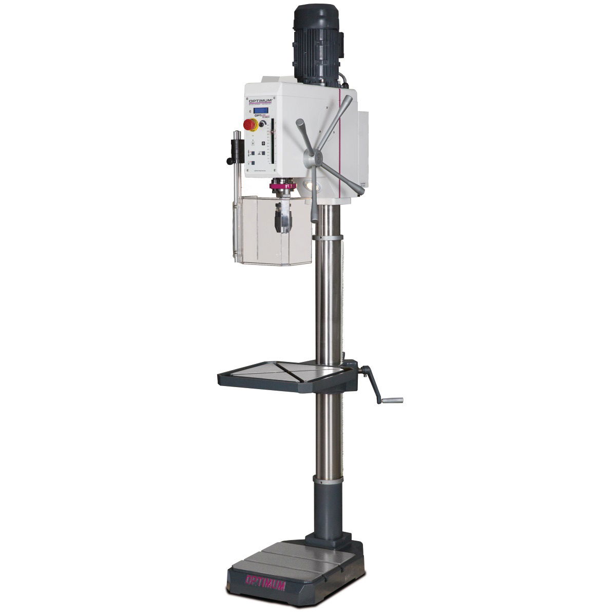 OPTIMUM OPTIdrill DH 28GSV Hajtóműves vario oszlopos fúrógép termék fő termékképe