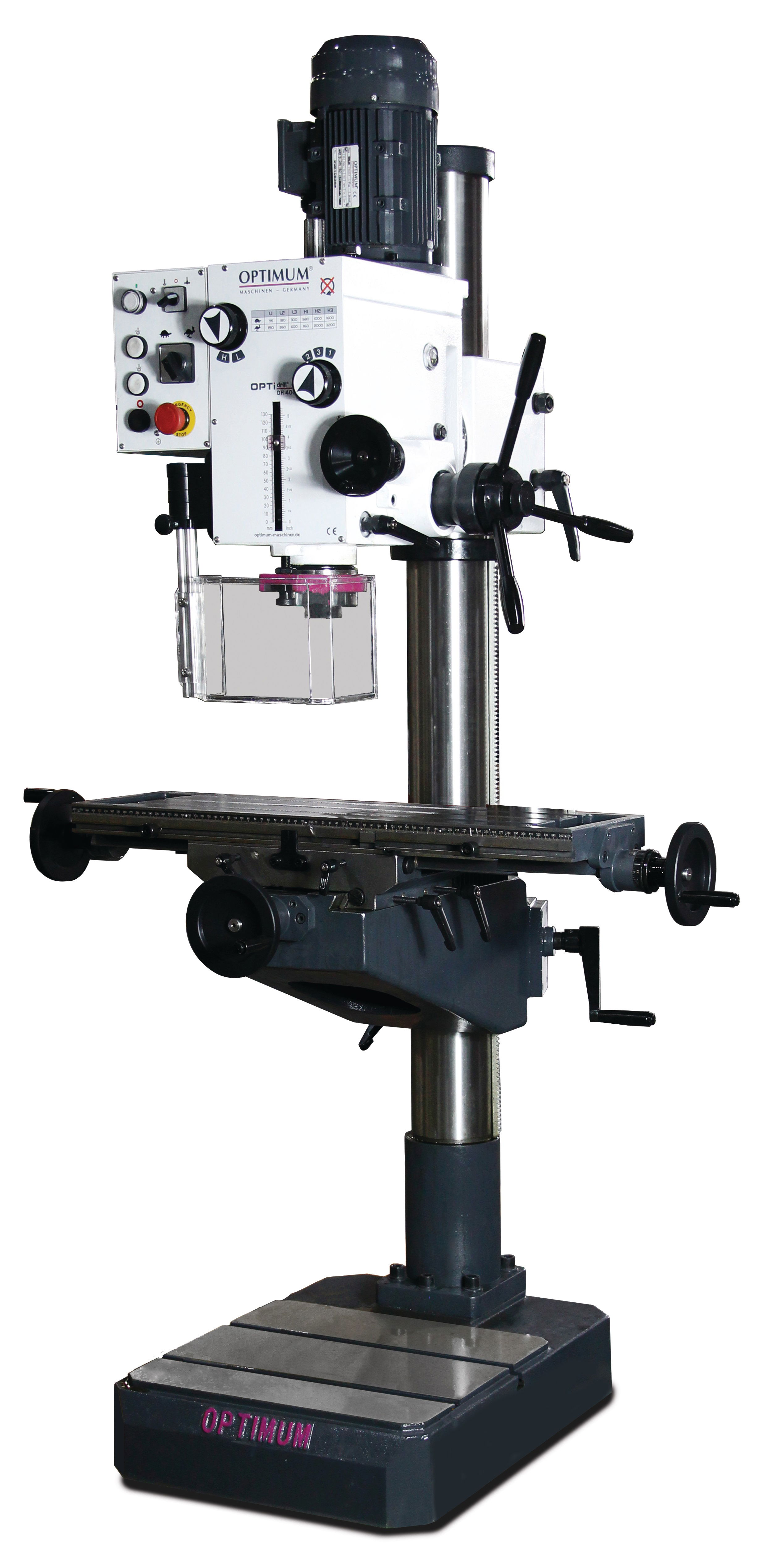 OPTIMUM Fúrógép OPTIdrill DH 40 CT (átm. 32mm, 1,1/1,5kW/400V) termék fő termékképe