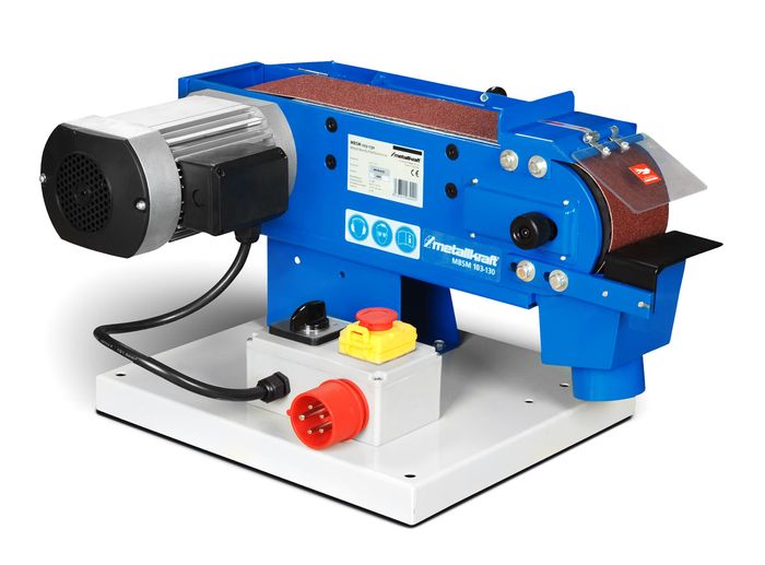 Fémipari szalagcsiszológép MBSM 100-130-2 (1,5kW/400V) termék fő termékképe