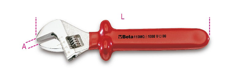 BETA 110MQ/300 ÁLLÍTHATÓ VILLÁSKULCS SKÁLÁVAL termék fő termékképe