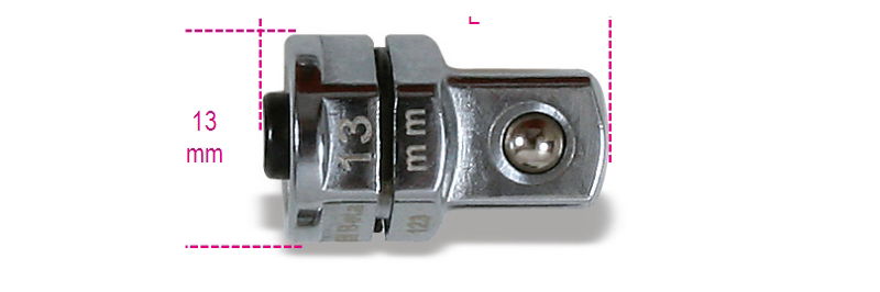 Beta 123Q3/8 Adapter gyorscsatlakozóval 3/8" 13 mm-es racsniskulcshoz 13 termék fő termékképe