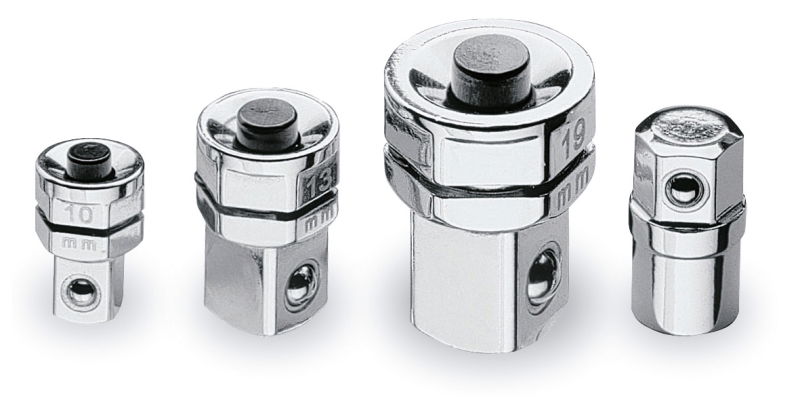 Beta 123/K4 Adapterkészlet racsnis kulcshoz , 4 darabos: : 1 Bitadapter 3 Adapter gyorscsatlakozóval termék fő termékképe
