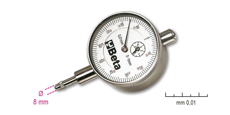 Beta 1662/2 Mérőóra, kemény műanyag dobozban, pontosság 0.01 mm termék fő termékképe