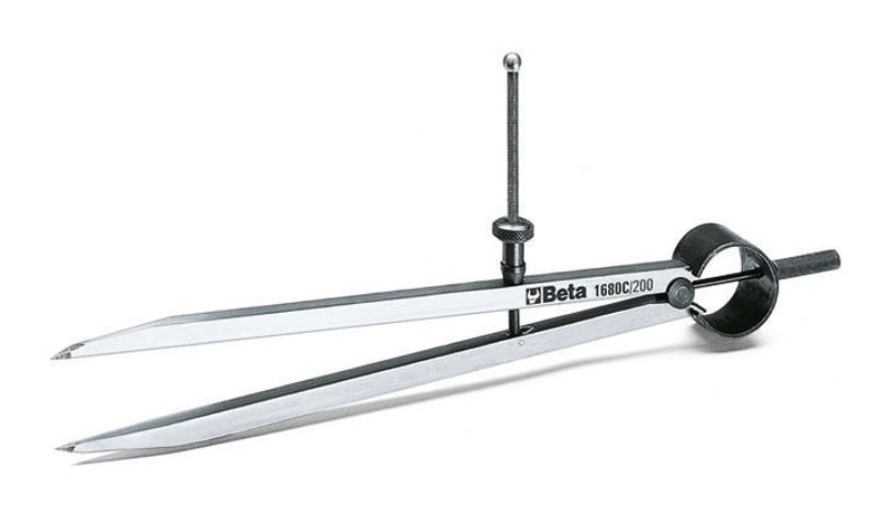 Beta 1680C 150 Precíziós jelölő körző, egyenes edzett acélhegyek termék fő termékképe