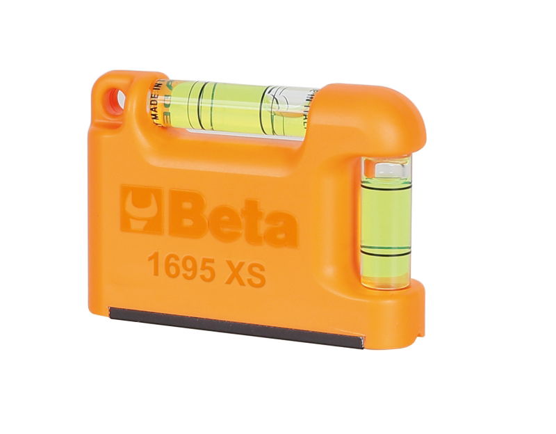 Beta 1695XS Zseb vízmérték V-formájú mérőfelülettel, mágneses, profilírozott alumínium 2 törésbiztos libella Pontosság: 1 mm/m termék fő termékképe