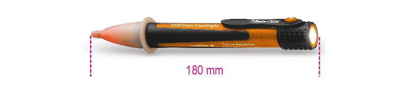 Beta 1760K AC érintés nélküli feszültségérzékelő, mini LED lámpával termék fő termékképe