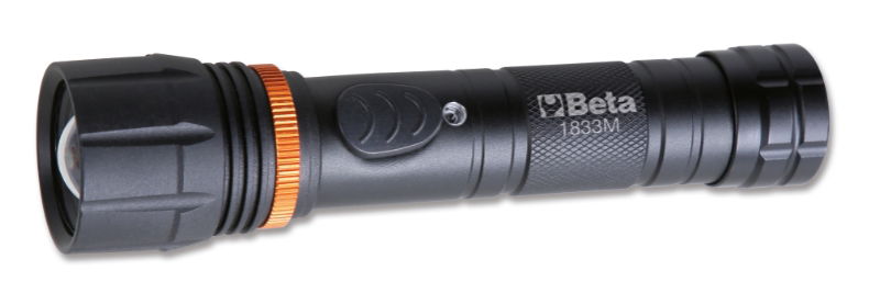 Beta 1833M LED zseblámpa intenzív fényerővel, robusztus eloxált alumíniumból, 700 lumenig termék fő termékképe