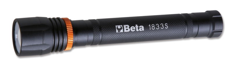 Beta 1833S LED zseblámpa intenzív fényerővel, robusztus eloxált alumíniumból, 500 lumenig termék fő termékképe
