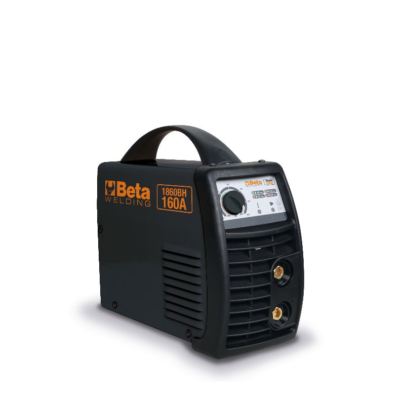 Beta 1860BH/160A Egyenáramú inverteres hegesztőkészülék MMA rutilos, bázikus és rozsdamentes acél elektródás hegesztéshez, kompakt és könnyen szállítható Arc force (ívstabilizáló), hot start (emelt indítóáram), anti-sticking (letapadásv termék fő termékképe
