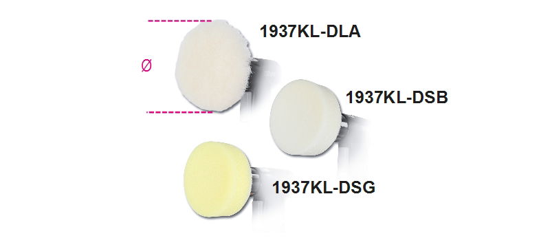 Beta 1937KL-DSG 3-1/2" Yellow comp. pad termék fő termékképe