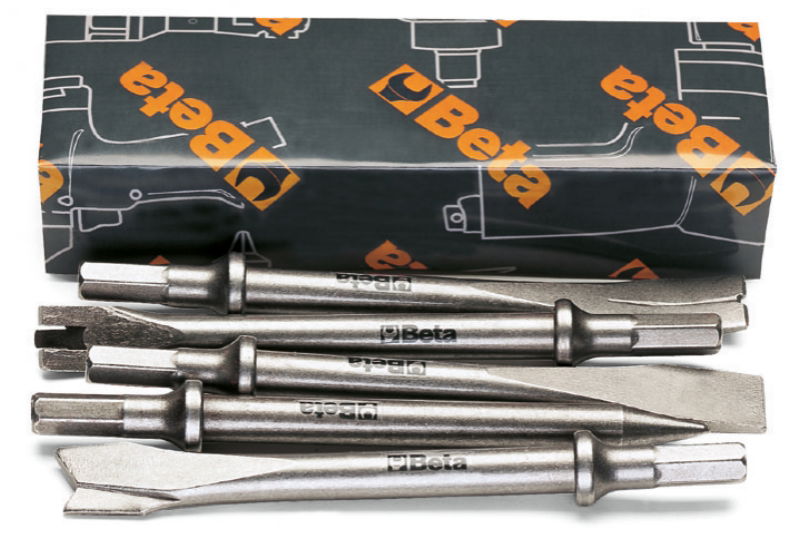 Beta 1940/S5 1940 S/5-set 5 chisels for air hammers termék fő termékképe