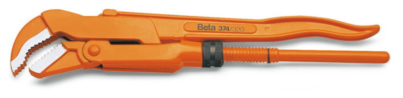 Beta 374 320 Svéd csőfogó, 45°-os keskeny pofa termék fő termékképe