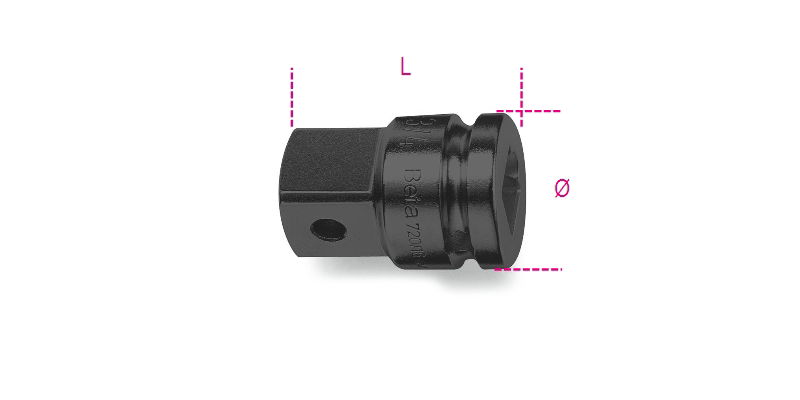 Beta 710/16 Bővítő közbetét 3/8” és 1/2” termék fő termékképe