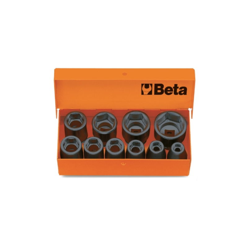 Beta 710/C10 10 db 3/8"-os gépi dugókulcs, fémdobozban termék fő termékképe