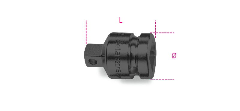 Beta 720/15 Szűkítő közbetét 1/2” és 3/8” termék fő termékképe