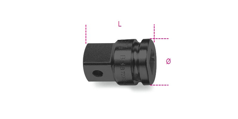 Beta 720/16 Bővítő közbetét 1/2" - 3/4" termék fő termékképe