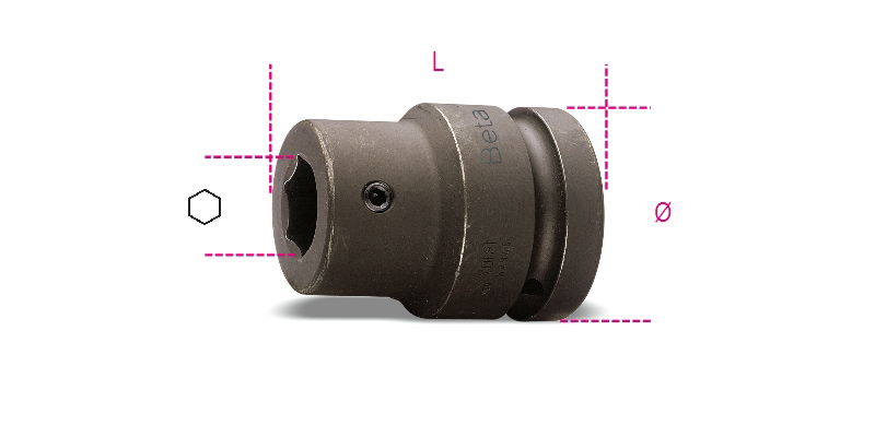 Beta 727PI/16 1/2 Betéttartó 1/2"-os négyszögletes csatlakozó, foszfátozott termék fő termékképe