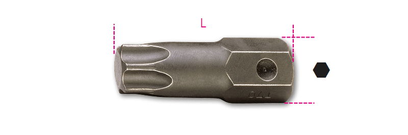 Beta 727/ES16TX T60 Torx® csavarhúzóbetét külső méret 16 mm termék fő termékképe
