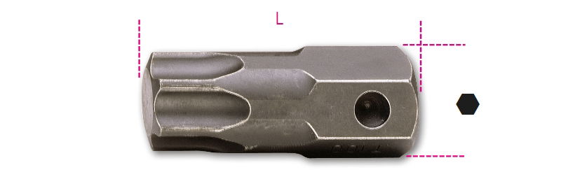 Beta 727/ES22TX T80 Torx® csavarhúzóbetét külső méret 22 mm termék fő termékképe