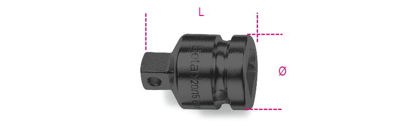 Beta 728/15 Szűkítő közbetét 3/4”- 1/2”, foszfátozott termék fő termékképe