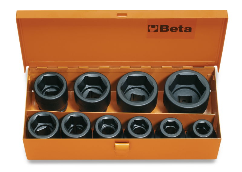 Beta 728/C10 10 db 3/4"-os gépi dugókulcs, fémdobozban termék fő termékképe