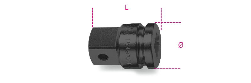 Beta 729/16 Bővítő közbetét 1" - 1.1/2", foszfátozott termék fő termékképe