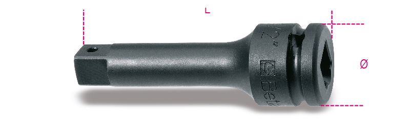 Beta 729/21L 1"-os négyszögletes toldó, foszfátozott termék fő termékképe