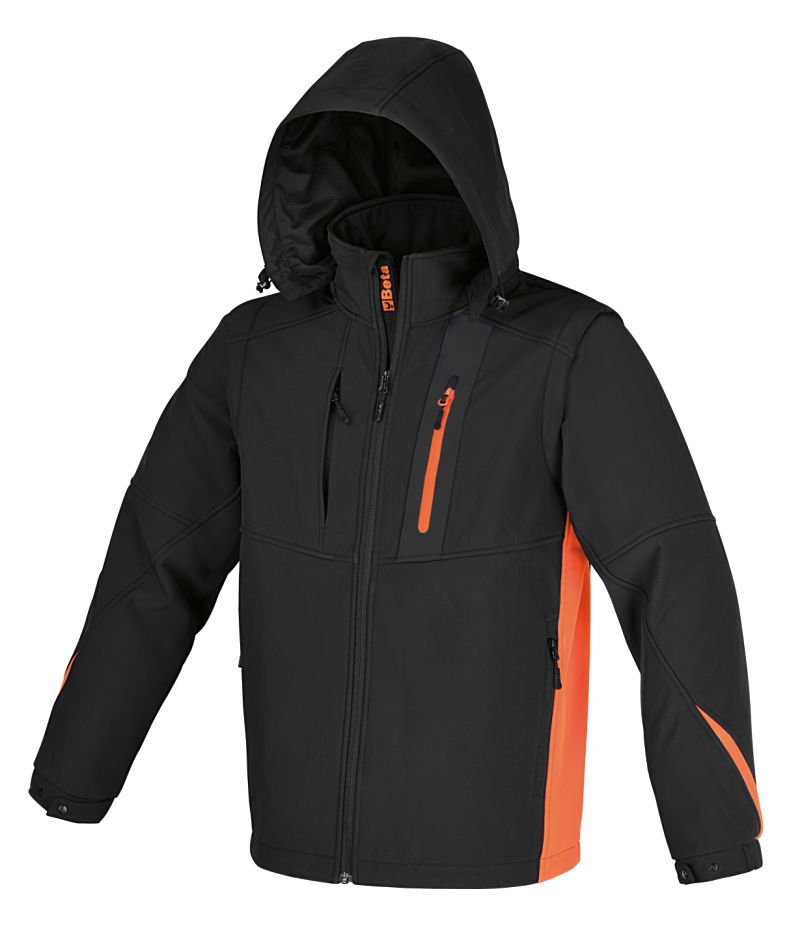 BetaWORK 7659N M-SOFTSHELL DZSEKI, FEKETE termék fő termékképe