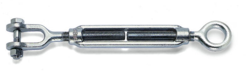 Robur 8010Z M16 Feszítőszerelvény szemmel és kengyellel, galvanizált termék fő termékképe