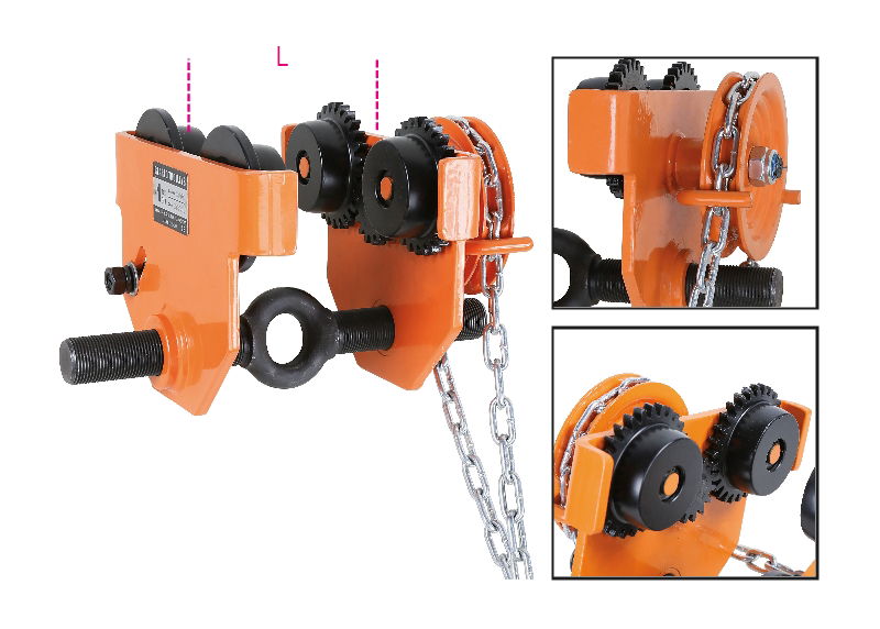 Robur 8147C 5,0t Láncos haladómű kézi emelőkhöz termék fő termékképe