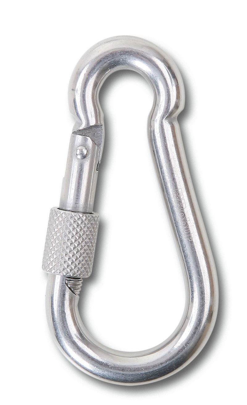 Robur 8274G 10X100 Karabiner horog anyával AISI 316 termék fő termékképe