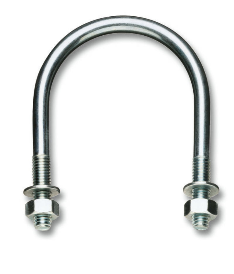 Robur 8381SP U csőbilincs erősített kivitel, galvanizált termék fő termékképe