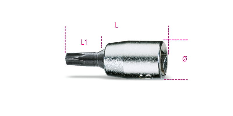 Beta 900TX 06-1/4"-OS TORX®-IMBUSZ DUGÓKULCS termék fő termékképe