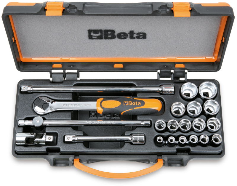 Beta 910A/C16 16 dugókulcs és 5 tartozék fémdobozban termék fő termékképe