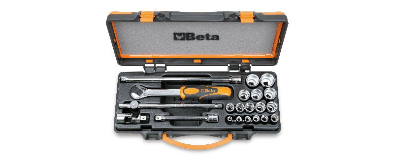 Beta 910A/C16Q 16 dugókulcs és 5 tartozék fémdobozban termék fő termékképe