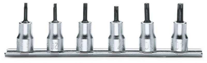 Beta 910TX/SB6 6 részes imbusz-dugókulcs szerszám készlet Torx®-csavarokhoz (910TX cikk) tartón termék fő termékképe