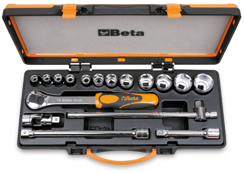 Beta 920A/C12X 12 dugókulcs és 5 tartozék fémdobozban termék fő termékképe
