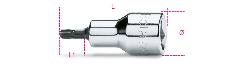 Beta 920RTX 27 Tamper Resistant Torx® imbusz-dugókulcs termék fő termékképe