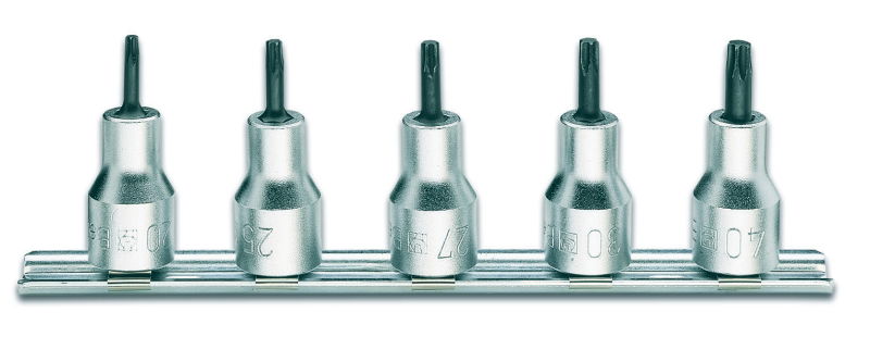 Beta 920RTX/SB5 5 részes Tamper Resistant Torx®-dugókulcs szerszám készlet (920RTX cikk) tartón termék fő termékképe