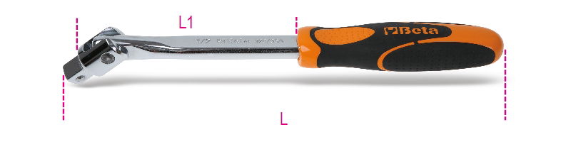 Beta 920/35A 1/2”-os csuklós hajtószár termék fő termékképe