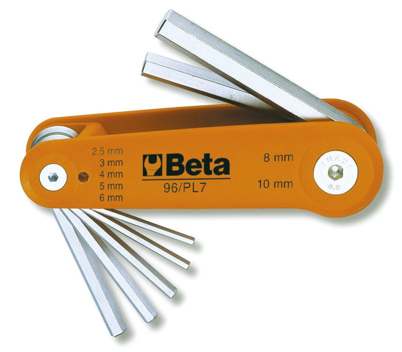 Beta 96/BG7 7 részes hajlított imbuszkulcs szerszám készlet termék fő termékképe