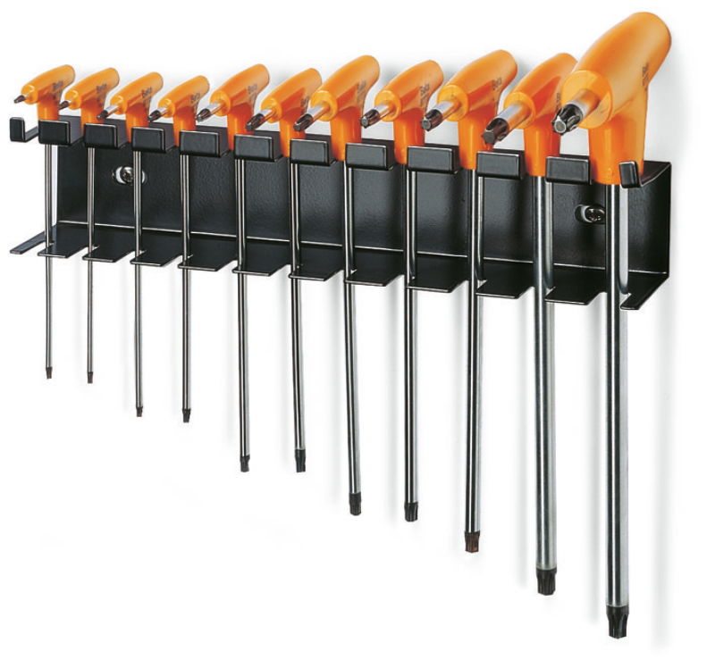 Beta 97TTX/SP11 11 részes T-szárú Torx®-imbuszkulcs markolattal szerszám készlet tartóval termék fő termékképe