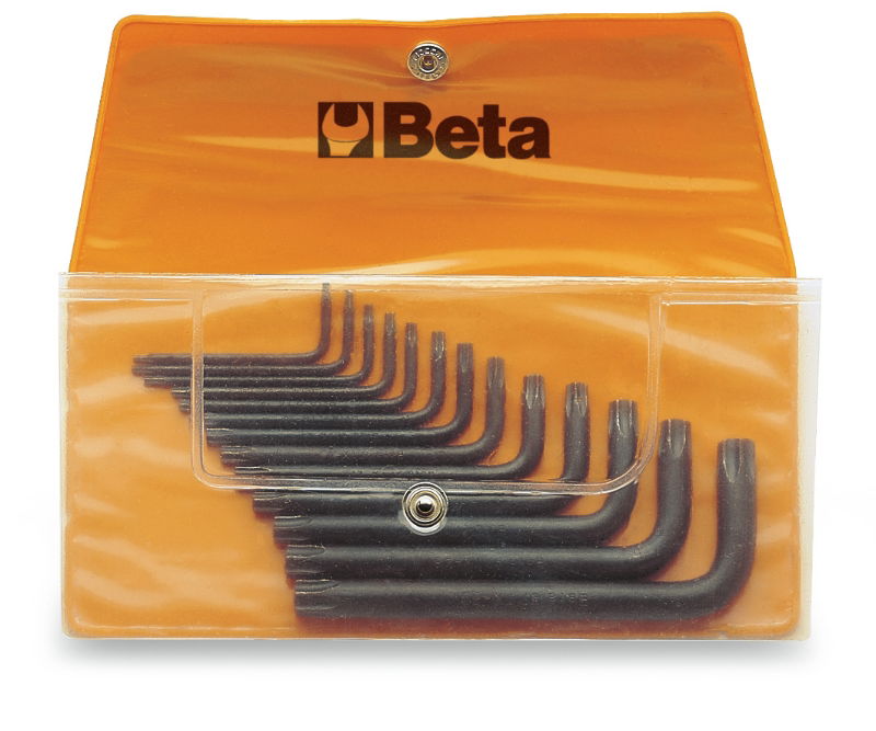 Beta 97TX/B13 13 részes hajlított Torx® imbuszkulcs szerszám készlet műanyag dobozban termék fő termékképe