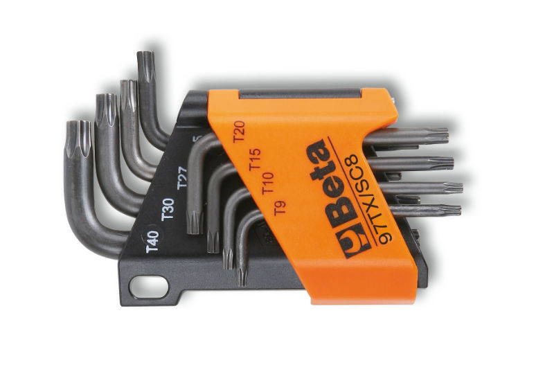 Beta 97TX/SC8 8 részes hajlított Torx(R) imbuszkulcs szerszám készlet tartóval termék fő termékképe